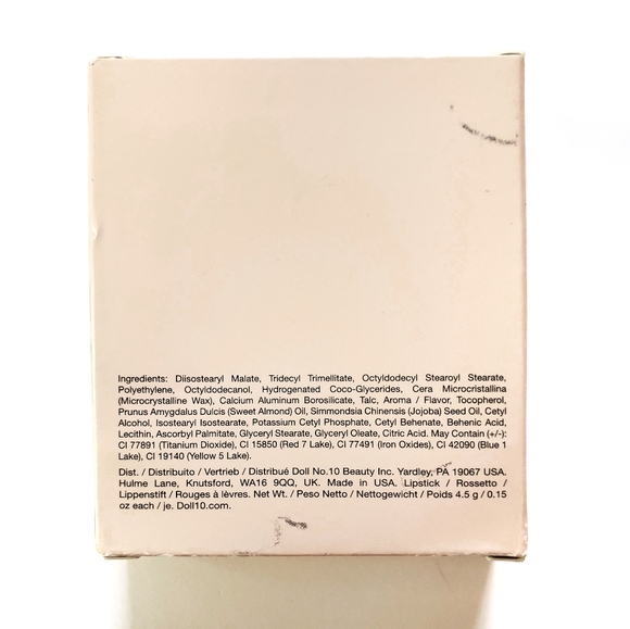 Doll 10 Lip Rouge Lipstick Collection 4 colors NEW - Picture 4 of 8